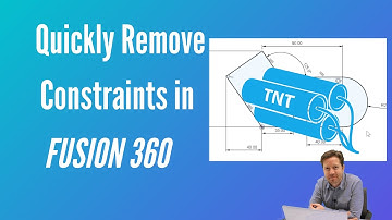 The Trick To Removing Sketch Constraints in Fusion 360