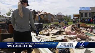 Elkhorn tornado relief funds approved by Omaha city council