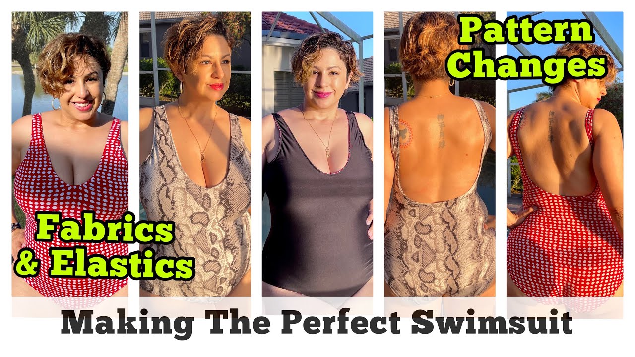 Making the Perfect Swimsuit: Pattern Changes, Fabrics, Elastics, Tips and Tricks, Video 2