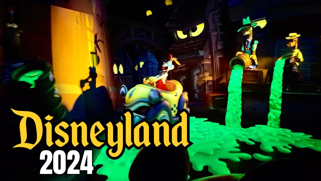Roger Rabbit's Car Toon Spin Ride 2024 - Disneyland Park, California ...
