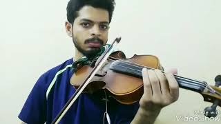 Thaniye Mizhikal Violin cover by Sajith Palamanna