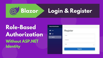Blazor Register & Login Feature with Role-Based Authorization - Role Based Authorization #3