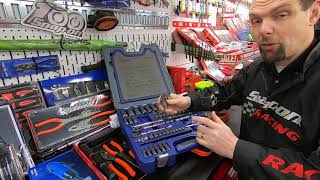 NICK THE TOOL:  BLUE POINT SOCKET SETS    PN: 2100MBPGSSUK