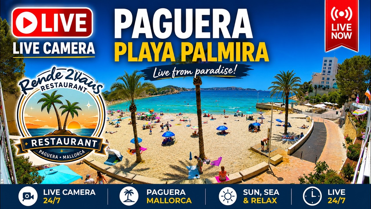 Live camera view of Mallorca in Palma, Spain