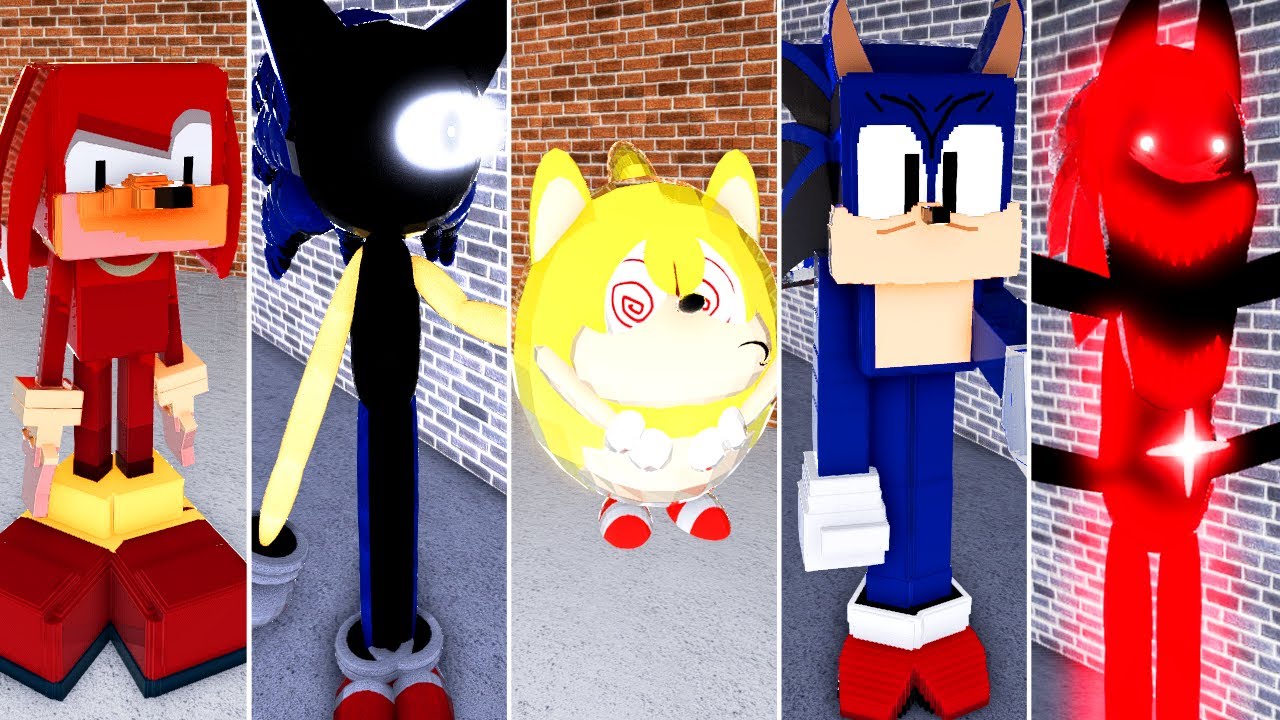 SONIC.EXE RP {NOVO JOGO} COM NOVAS FORMAS DO SONIC.EXE, FLEETWAY, FATAL  ERROR, SONIC.EYX E MAIS 