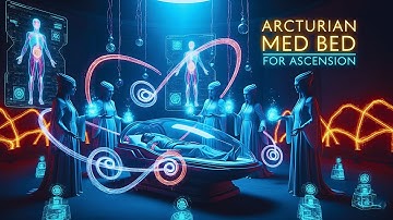 ARCTURIAN MED BED FOR ASCENSION 🛏️ 528Hz Healing Codes for Transformation & Soul Path Activation ✨
