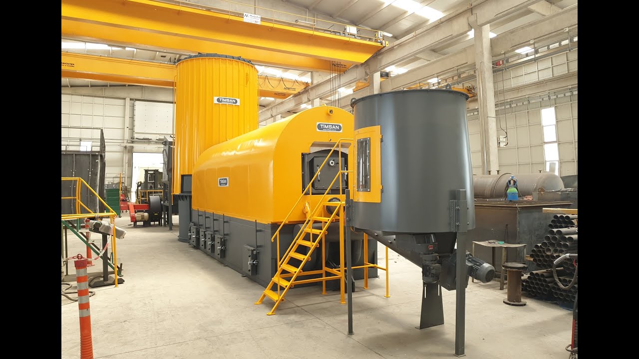 Timsan Biokütle Yakıtlı Kızgın Yağ Kazanı
