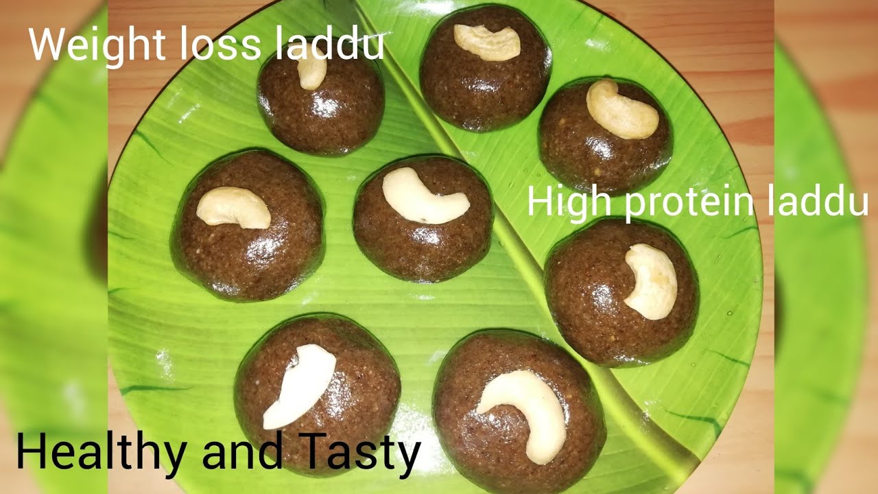 Healthy High protein laddu Laddu for hair growth and weight loss