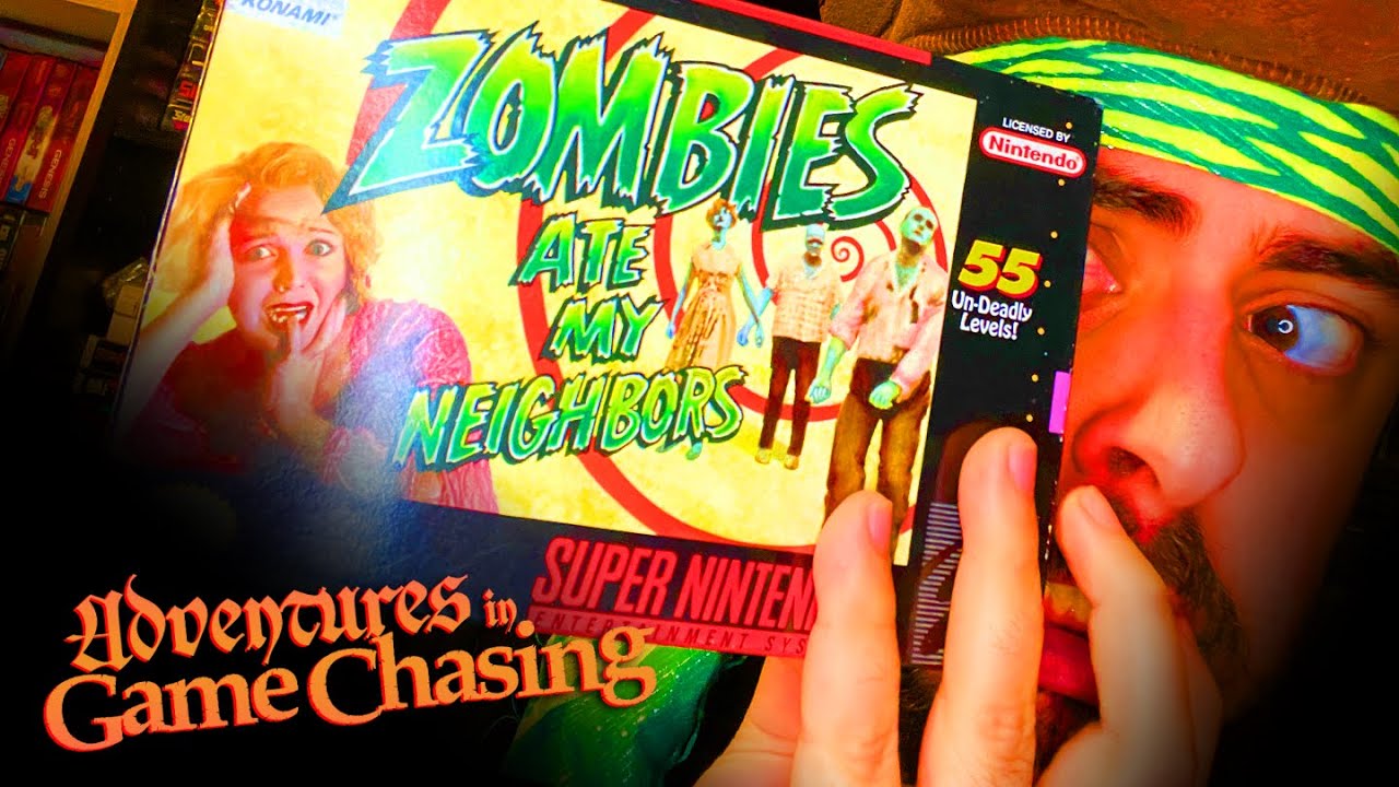 ZOMBIES ATE MY NEIGHBORS CIB! Game Chasing 34 YouTube