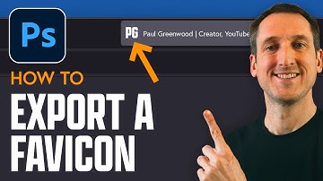 How to Export a Favicon - Adobe Photoshop
