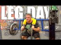 Vlog 7 - Brutal Old School EliteFTS Leg Workout | Day in The Life #7