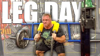 Vlog 7 - Brutal Old School EliteFTS Leg Workout | Day in The Life #7