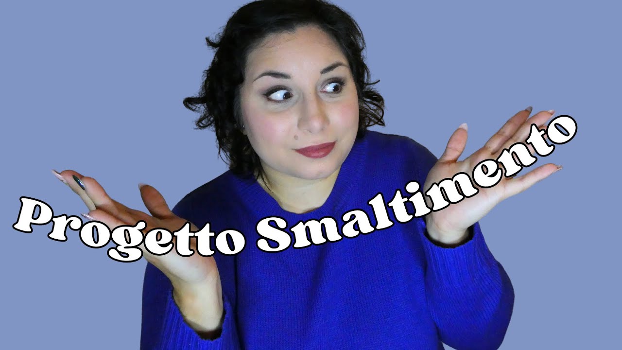 FINITI MAKEUP 2024 | PROGETTO SMALTIMENTO