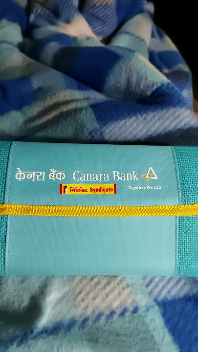Canara Bank welcome kit unboxing #shorts