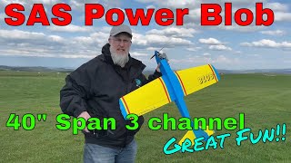 Soar Ahead Sailplanes Power Blob 40" Span