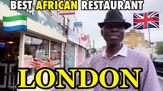 African Man who Owns the BEST AFRICAN RESTAURANT in the UK