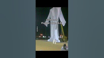 Thumbnail of How tall Prophet Adam (A.S) was😱😱😱        Keep Smiling, its Sunnah😁 #muslim #shorts