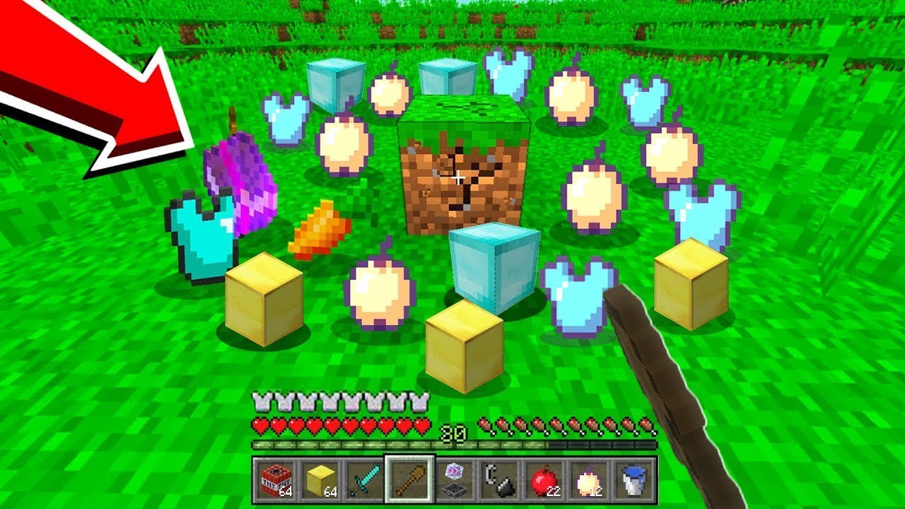 Minecraft, But everything is random Part 1 - YouTube