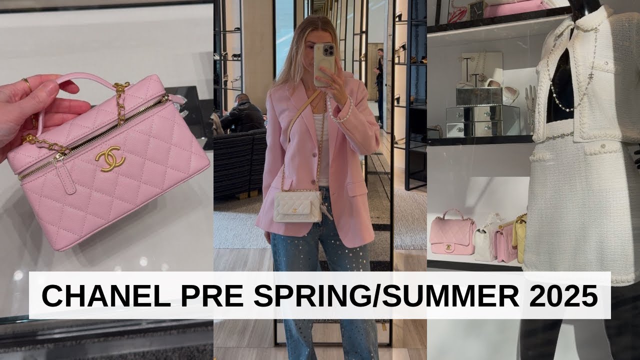 【25p】CHANEL パンプス ピンク CHANEL 25P COLLECTION SHOPPING VLOG | Laine's Reviews - YouTube