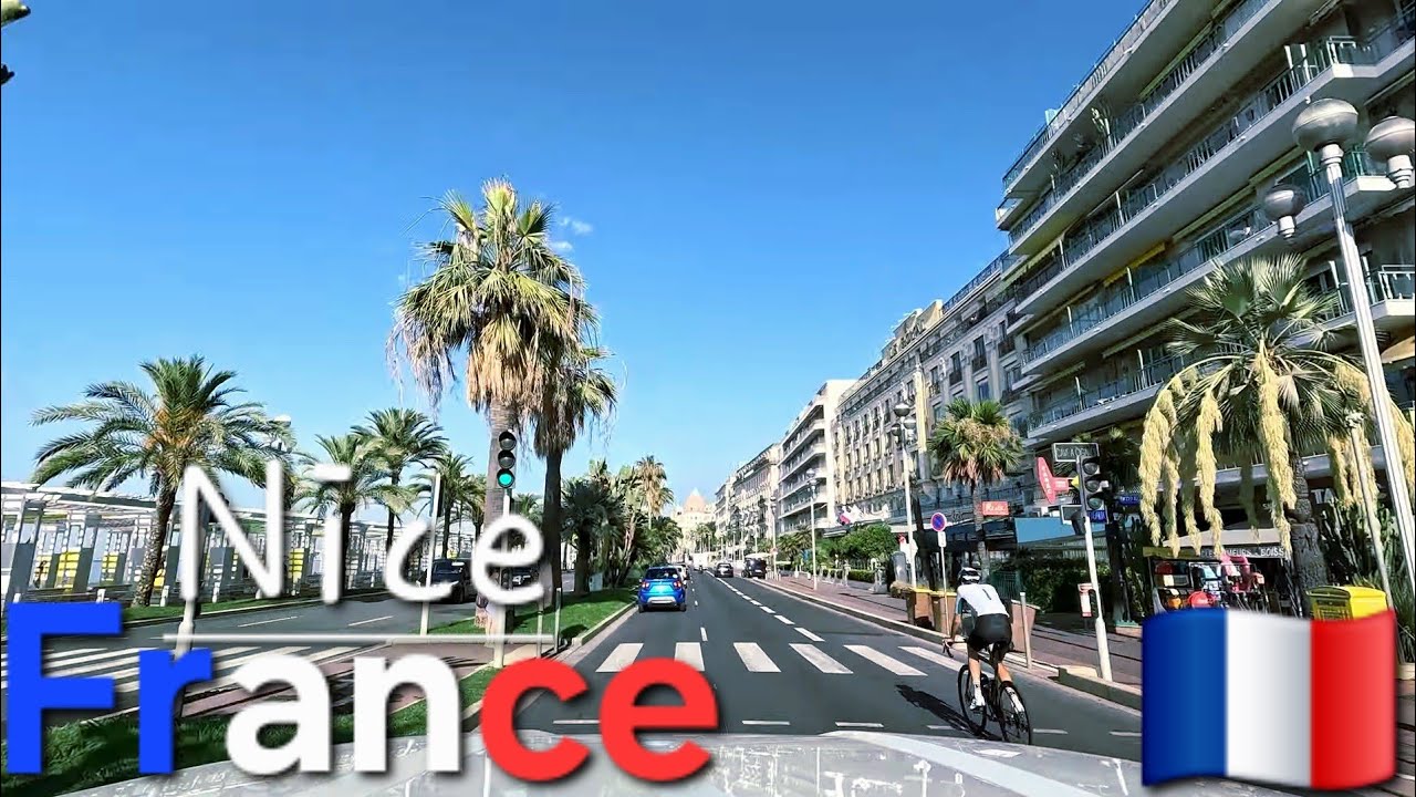 Nice France 🇫🇷 4K Drive