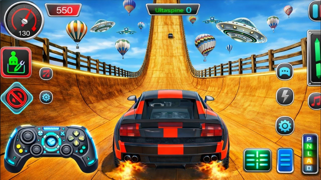 Impossible GT Car Stunt Racing - GT Car Stunt Master 3D - Android Gameplay