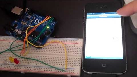 iOS 與 Arduino ,iOS 柯博文老師 範例27-2