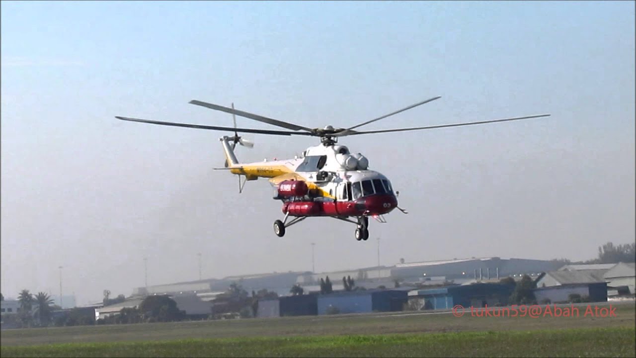 Bomba dan Penyelamat Malaysia Mi-17 M994-03 Helicopter - YouTube