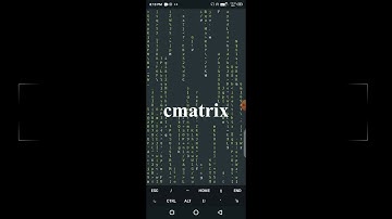 How to Install cmatrix in Termux