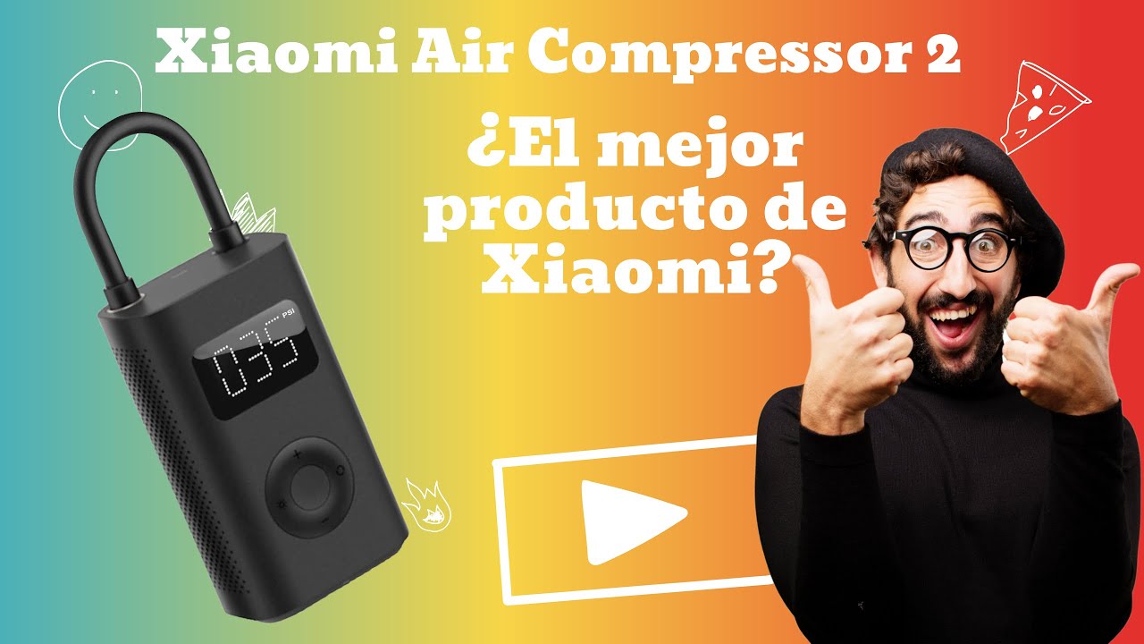 XIAOMI MI PORTABLE AIR PUMP 1S MINI COMPRESOR INFLADOR PORTA