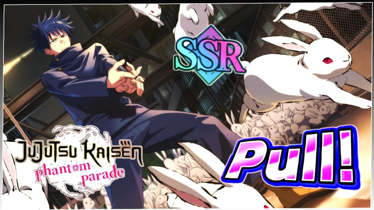 UnLucky Gacha Pull for NEW Megumi Rabbit (Red) - JJK Phantom Parade