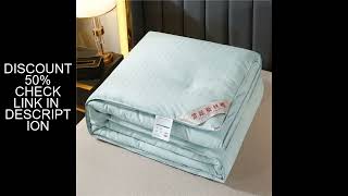 Formtheo Handmade Silk Quilt Mulberry Silk Winter Spring and Autumn Bedspread Comforter Set 200*230