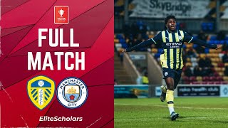 Manchester City Vs Leeds United U18 Fa Youth Cup Fifth Round Highlights