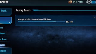 “Attempt to inflict defense down 100 times”