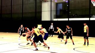 20161215 屯門學界籃球賽 B grade 16強 【馬可賓 vs 邱子田】