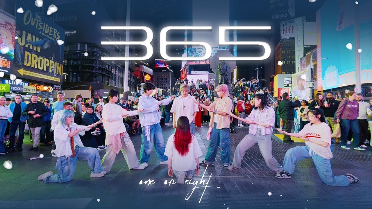 JPOP IN PUBLIC NYC | TIMES SQUARE] ONE OR EIGHT - '365' | Dance