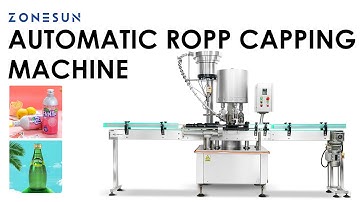 How To Use ZS-XG440C4 Automatic ROPP Pilfer Proof Capping Machine