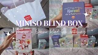 Miniso x Sanrio blind box unboxing | Kuromi, Pochacco, Cinnamoroll, My Melody, Little Twin Stars
