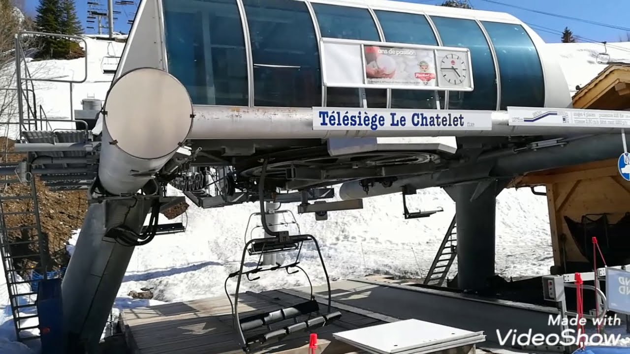 tÃ©lÃ©siÃ¨ge du "ChÃ¢telet" au Grand Bornand 2019