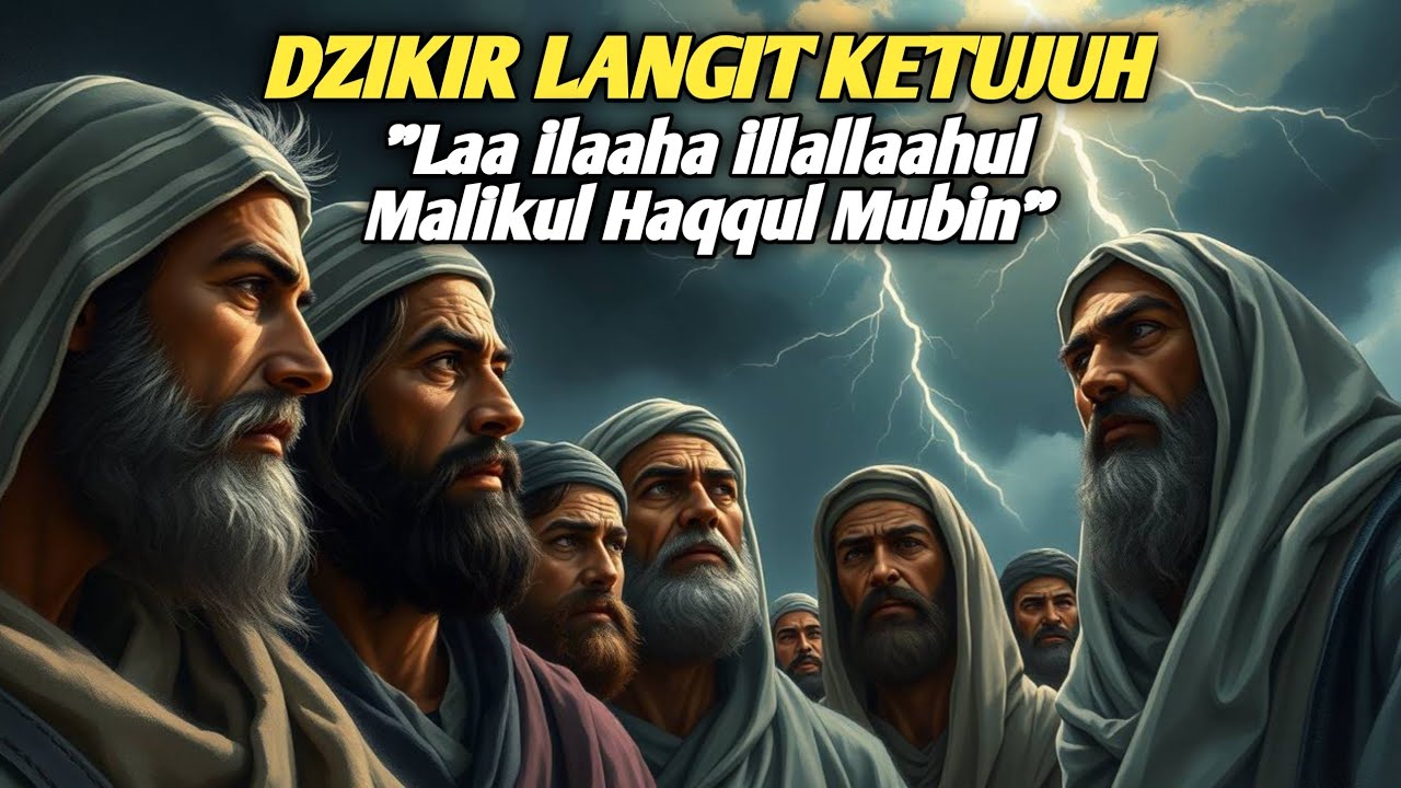 Masya ALLAH 😲 Kalimat Dzikir Penerang Langit Ketujuh 