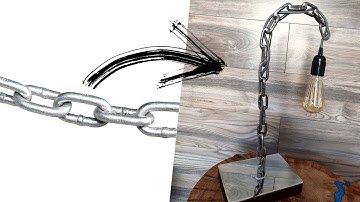 How to Make Lamp from Recycled Materials and Scrap