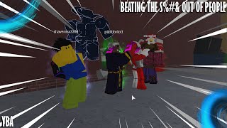 BEATING THE S*** OUT OF PEOPLE | YBA KILLING RANDOM PEOPLE #1