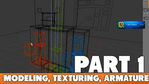 [1] Blender Minecraft Character TUTORIAL