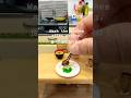 ASMR風 ミニチュアのご飯食べたらお片付け🧼Clean up after you eat the miniature food.