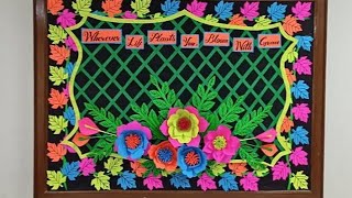 Creative classroom board #art #handmade