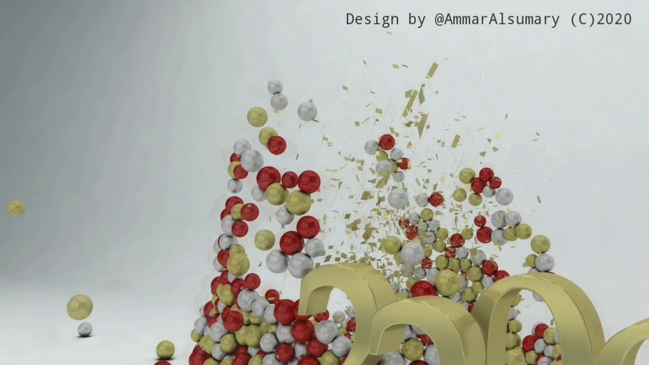Christmas ident Happy New Year 2020 كريسماس سنة جديدة 