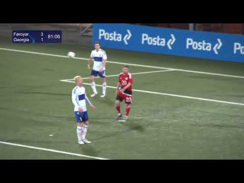 ფარერები 3-1 საქართველო მიქელთაძემ 5 მეტრიდან ვერ გაიტანა