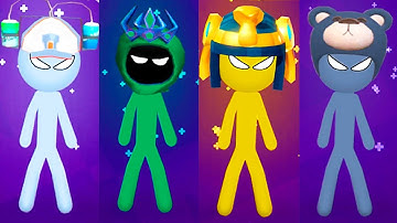 Stickman Funny Minigames - Stickman Party 1 2 3 4 Player 2022 Gameplay Walkthrough Android iOS