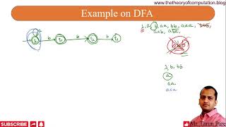 10. Examples based on Deterministic Finite Automata - DFA (Continued) in Theory of Computation