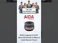 AIDA Imaging CS-6.0F 6mm HD Rated CS Mount Lens Manual Focus