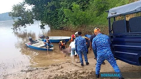 Mayat Mohd Loqman ditemui selepas 11 hari hilang di Sungai Pahang
